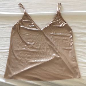 Shimmery tank top